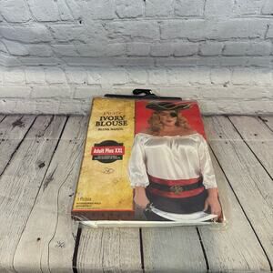 Amscan Women’s Ivory Pirate Blouse